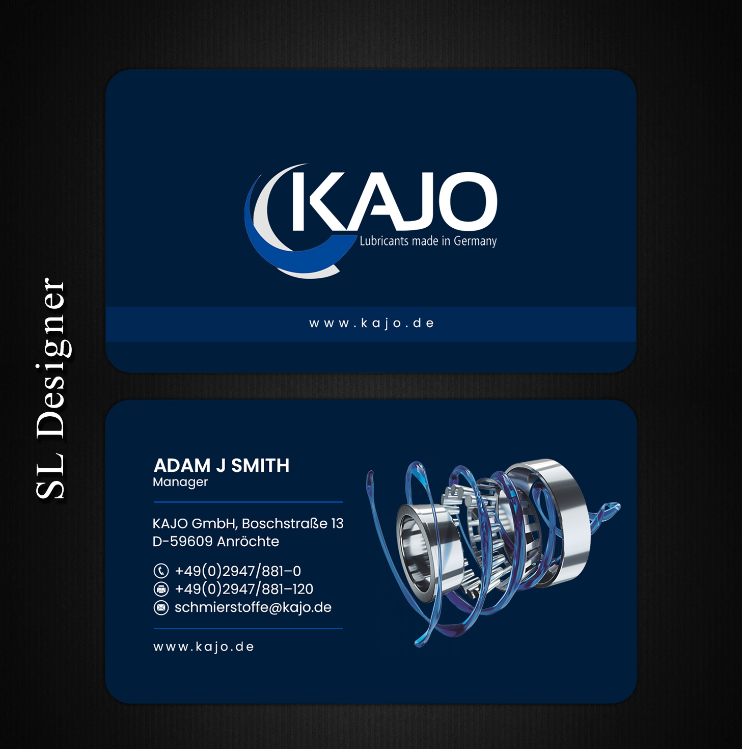 Business Card Design by SL Designer for this project | Design #36689113