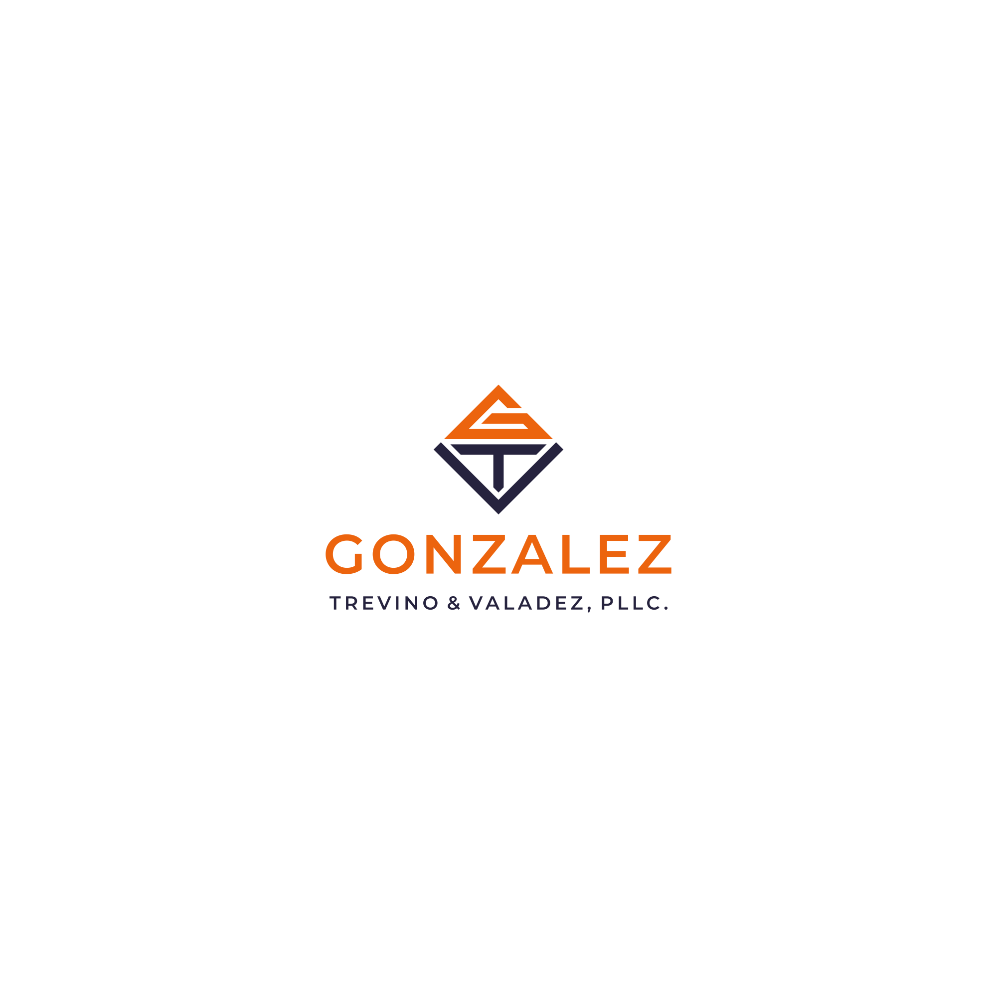 Logo Design by MugiBerkah for Gonzalez, Trevino & Valadez, PLLC | Design #36717087