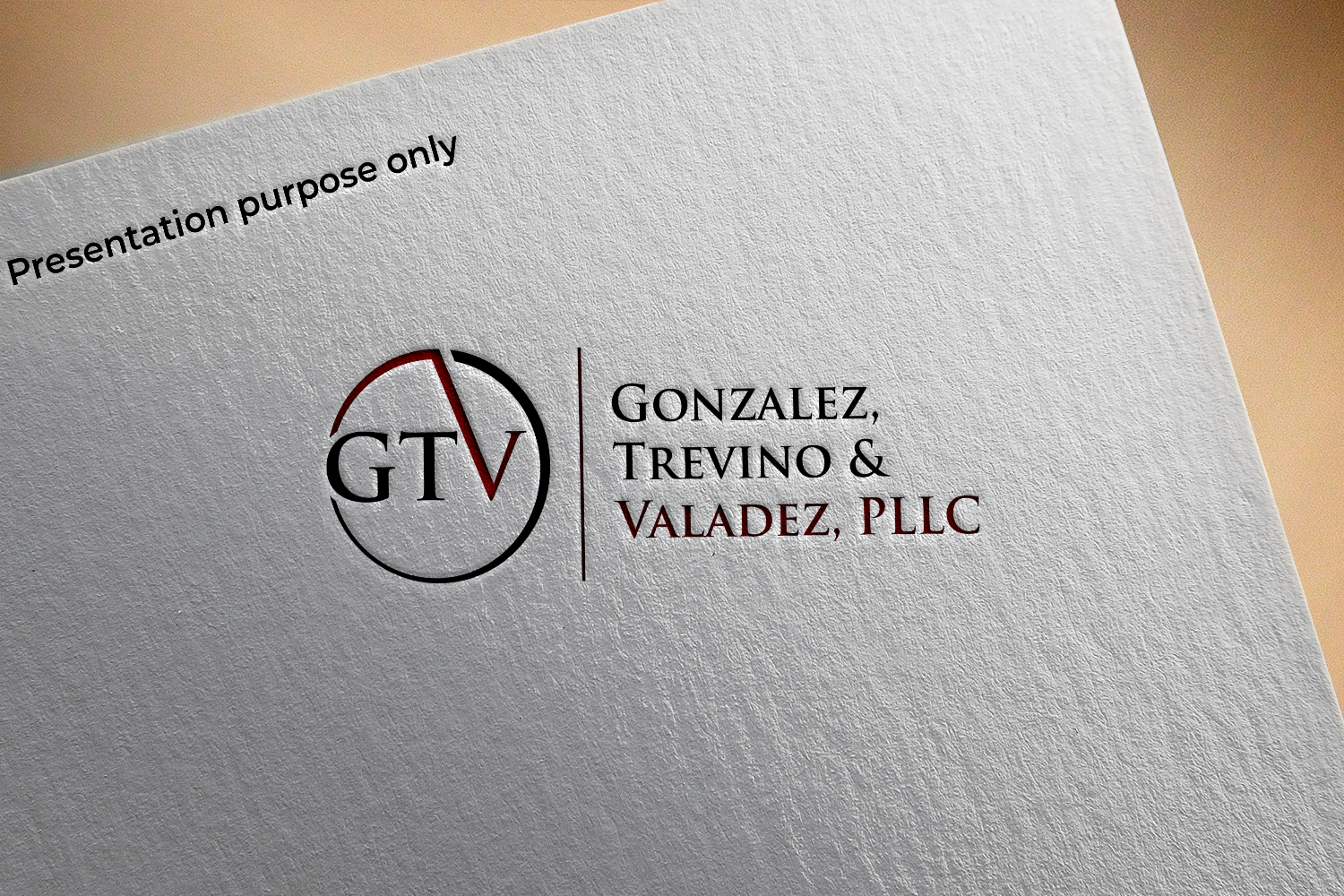 Diseño de Logo por RS_Design para Gonzalez, Trevino & Valadez, PLLC | Diseño #36696970