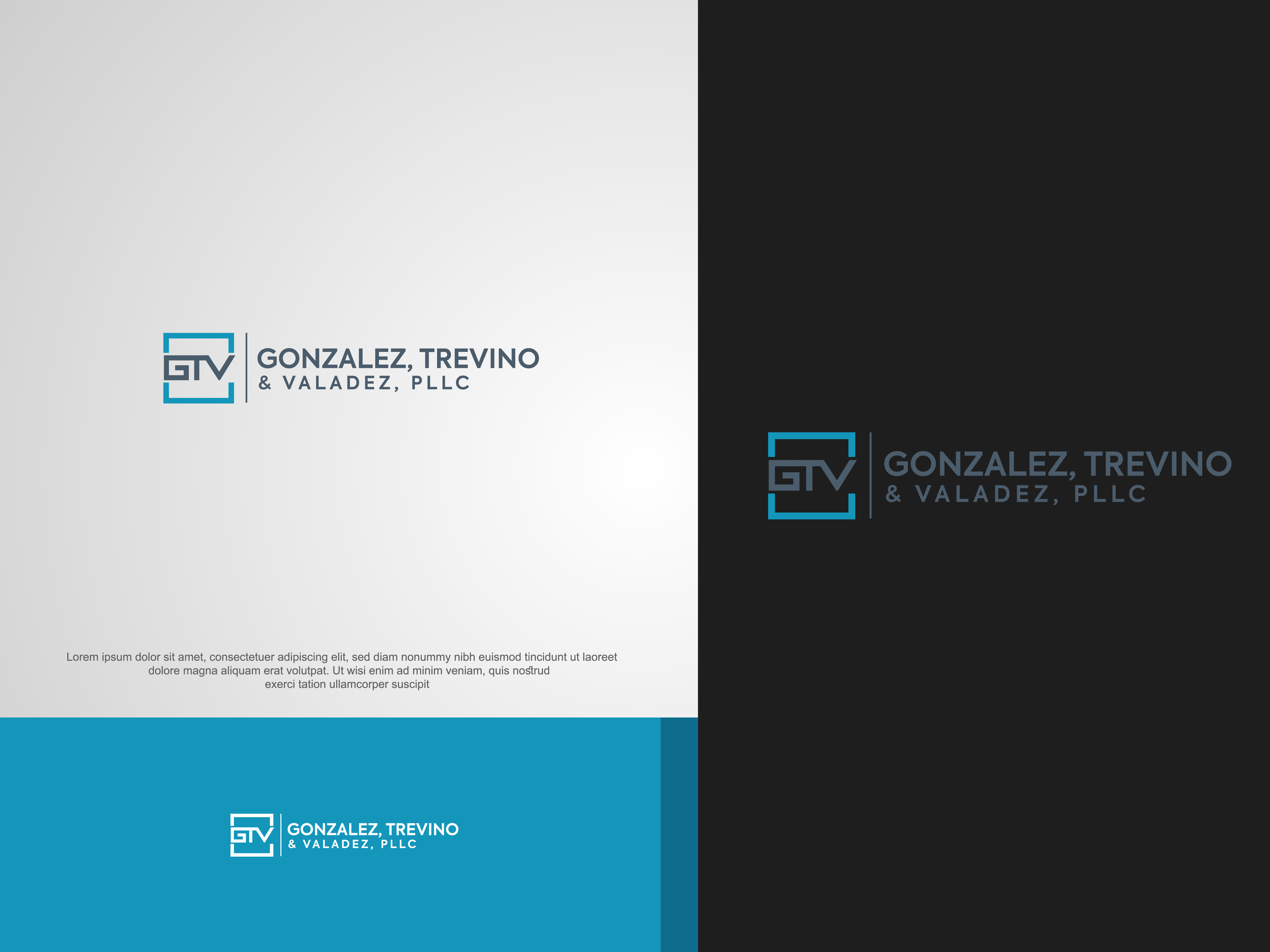 Logo Design by AbrinaDesign for Gonzalez, Trevino & Valadez, PLLC | Design #36689532