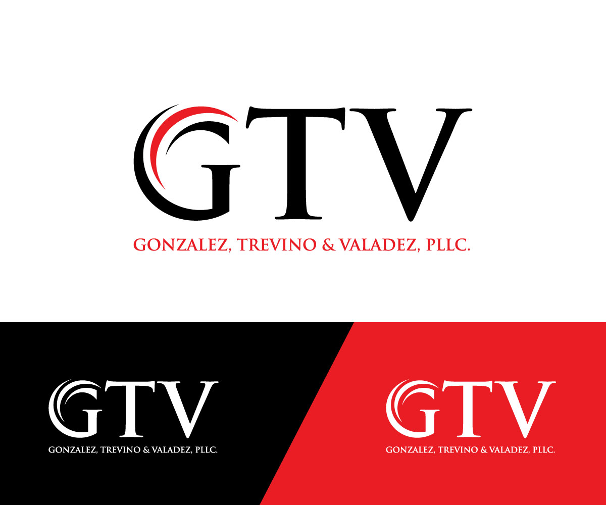 Logo Design by oscar raise for Gonzalez, Trevino & Valadez, PLLC | Design #36721946