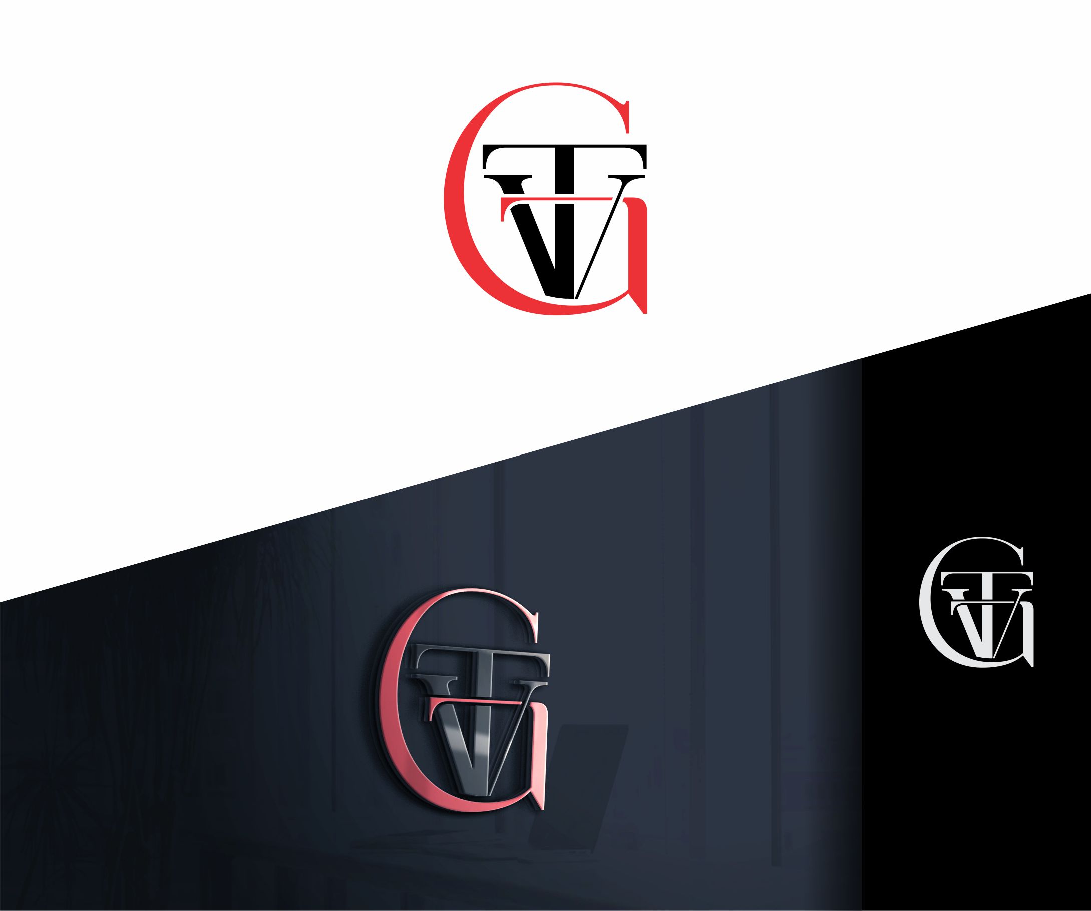 Logo Design by alkaline for Gonzalez, Trevino & Valadez, PLLC | Design #36699283