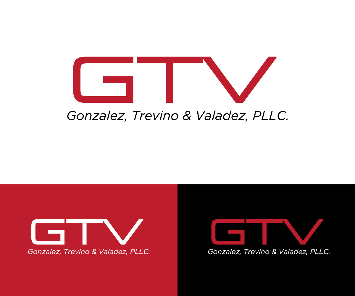 Design de Logo par Kavth pour Gonzalez, Trevino & Valadez, PLLC | Design #36717851