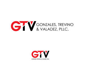 Logo Design by renderman for Gonzalez, Trevino & Valadez, PLLC | Design #36691159