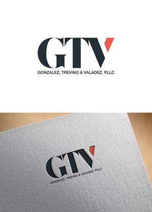 Logo Design by KING JM for Gonzalez, Trevino & Valadez, PLLC | Design: #36692084