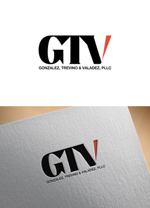 Logo Design by KING JM for Gonzalez, Trevino & Valadez, PLLC | Design: #36692086