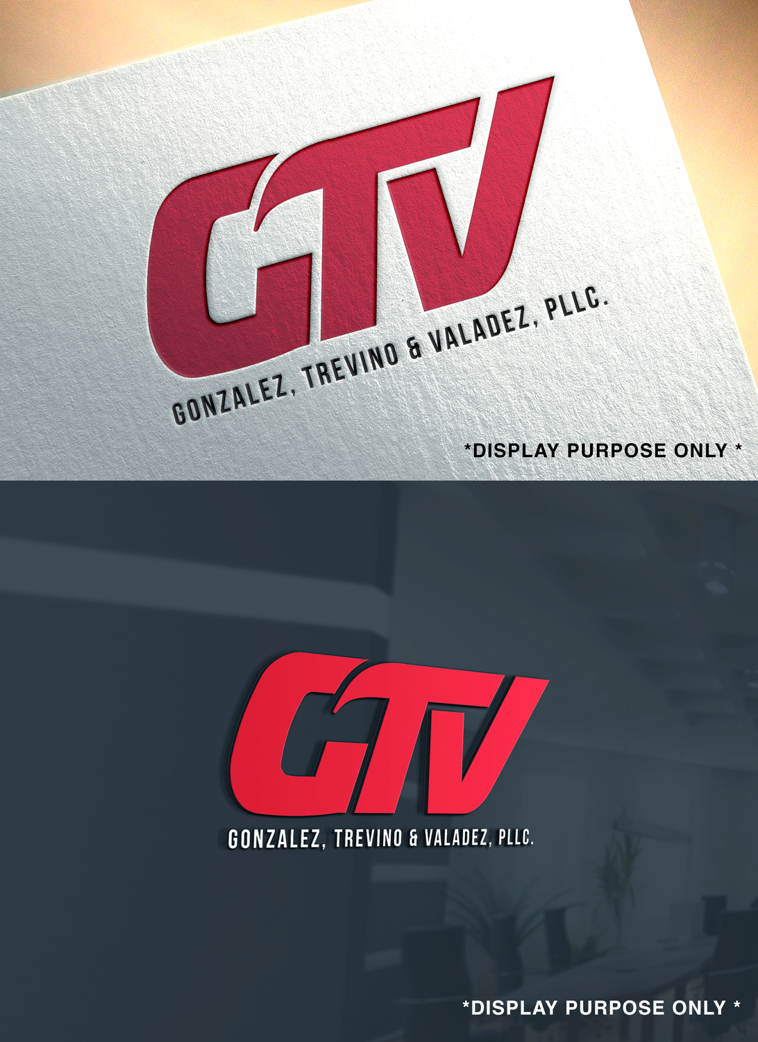 Logo Design by RaKu 2 for Gonzalez, Trevino & Valadez, PLLC | Design #36719979