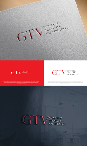 Logo Design by Ahsan Designs for Gonzalez, Trevino & Valadez, PLLC | Design: #36693959