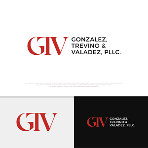 Logo Design by Deejah for Gonzalez, Trevino & Valadez, PLLC | Design: #36698809
