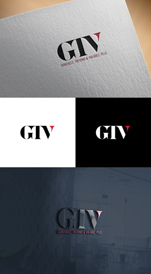 Logo Design by Rahmina for Gonzalez, Trevino & Valadez, PLLC | Design: #36690441