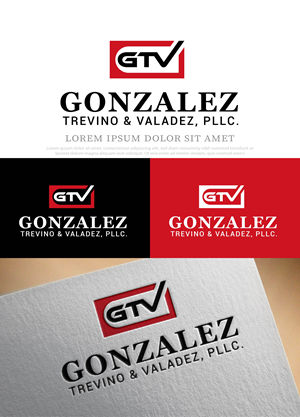 Logo Design by NasarLogo for Gonzalez, Trevino & Valadez, PLLC | Design: #36693922