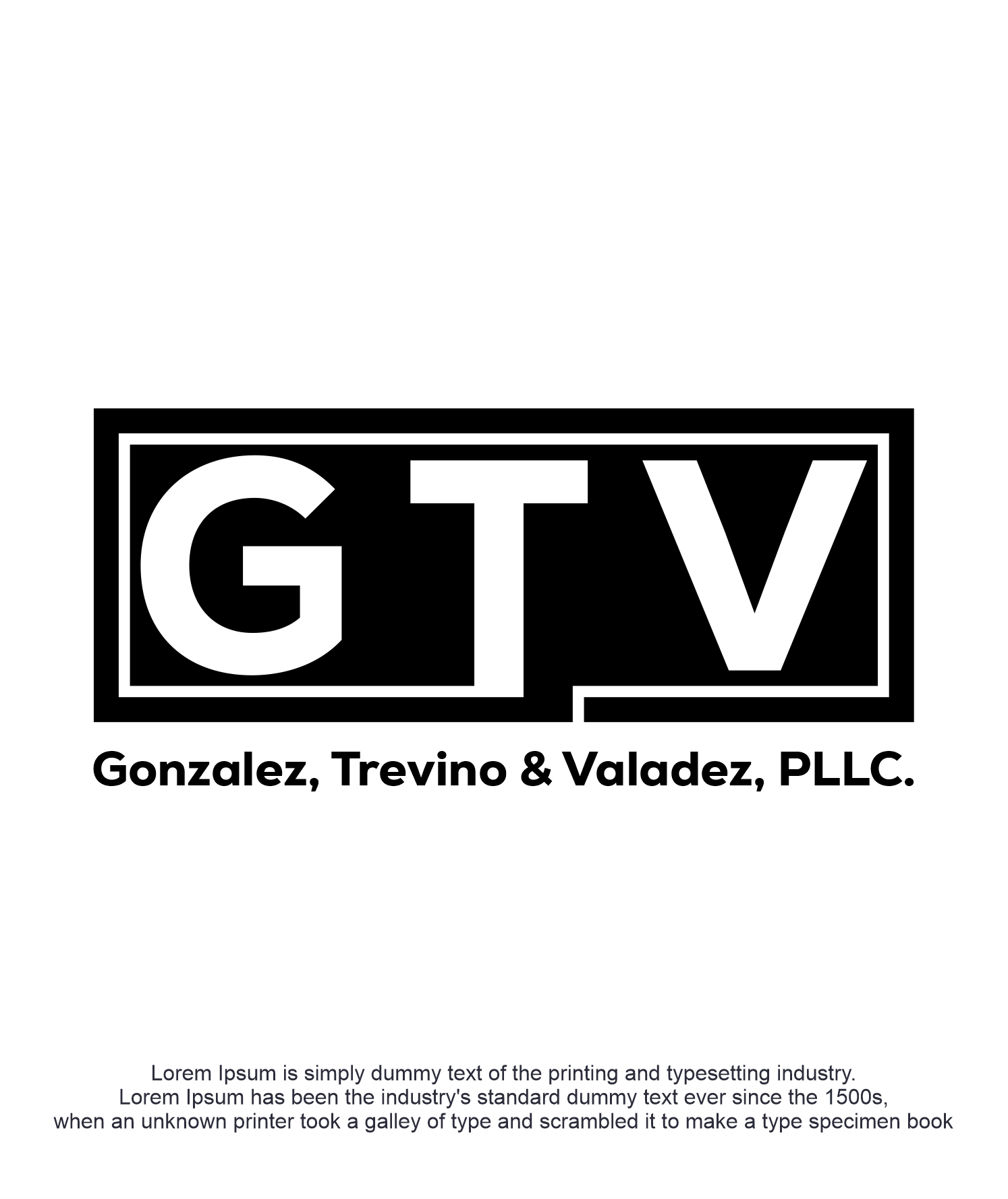 Logo Design by Abigaill_design for Gonzalez, Trevino & Valadez, PLLC | Design #36690101