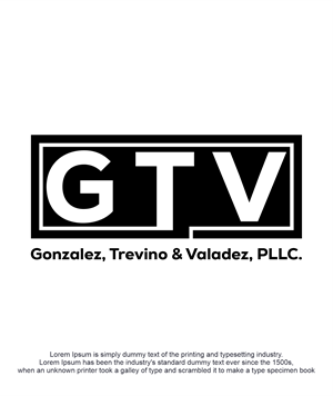 Logo Design by Abigaill_design for Gonzalez, Trevino & Valadez, PLLC | Design: #36690101