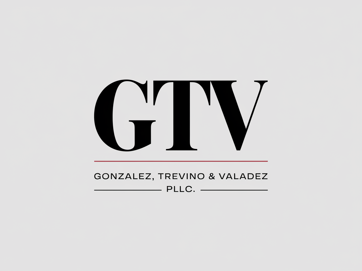 Design de Logo par Mukuuu pour Gonzalez, Trevino & Valadez, PLLC | Design #36692345