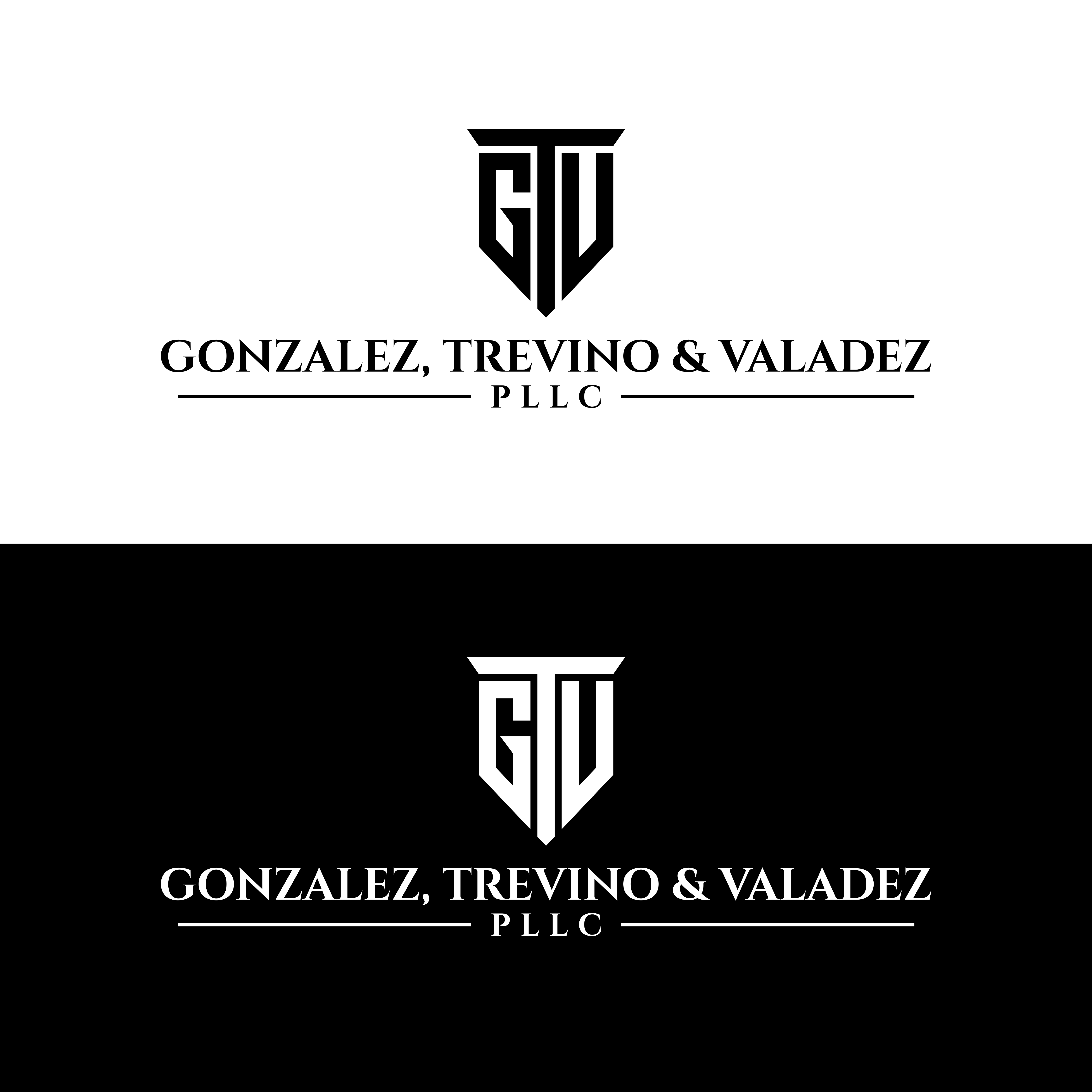 Logo Design by Monique6699 for Gonzalez, Trevino & Valadez, PLLC | Design #36722423