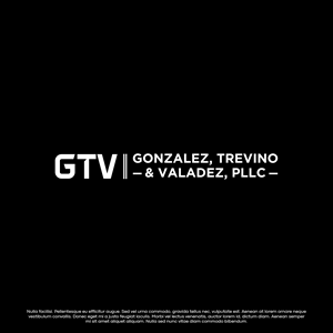 Logo Design by ScoreStriver for Gonzalez, Trevino & Valadez, PLLC | Design: #36725792