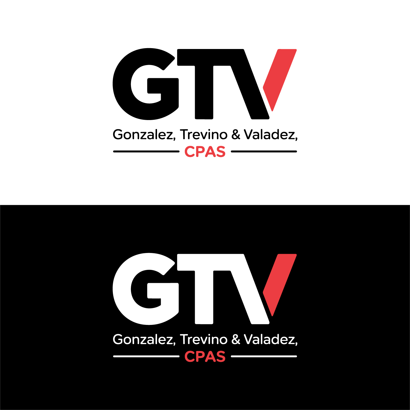 Logo Design by Art by Rose for Gonzalez, Trevino & Valadez, PLLC | Design #36698369