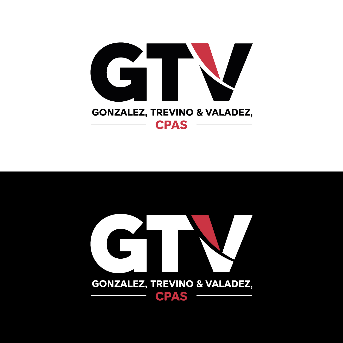 Logo Design by Art by Rose for Gonzalez, Trevino & Valadez, PLLC | Design #36698370