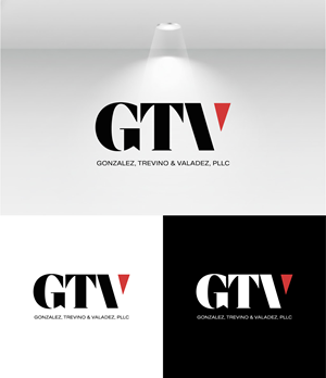 Logo Design by Art by Rose for Gonzalez, Trevino & Valadez, PLLC | Design: #36698372