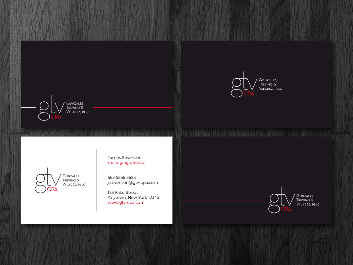 Logo Design by Atvento Graphics for Gonzalez, Trevino & Valadez, PLLC | Design #36753222