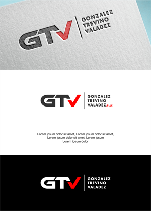 Logo Design by graphics1 for Gonzalez, Trevino & Valadez, PLLC | Design: #36711541