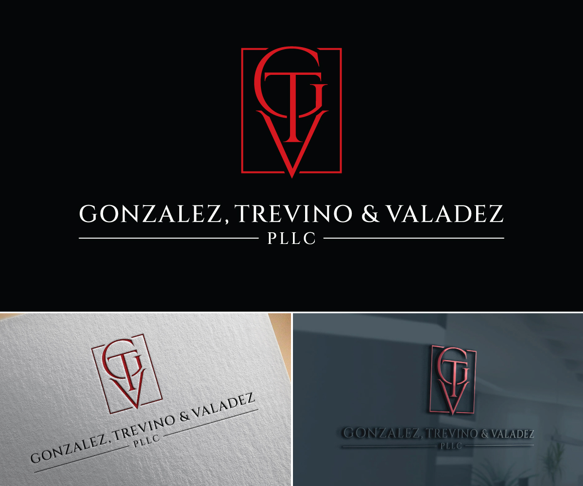 Diseño de Logo por Atec para Gonzalez, Trevino & Valadez, PLLC | Diseño #36696649