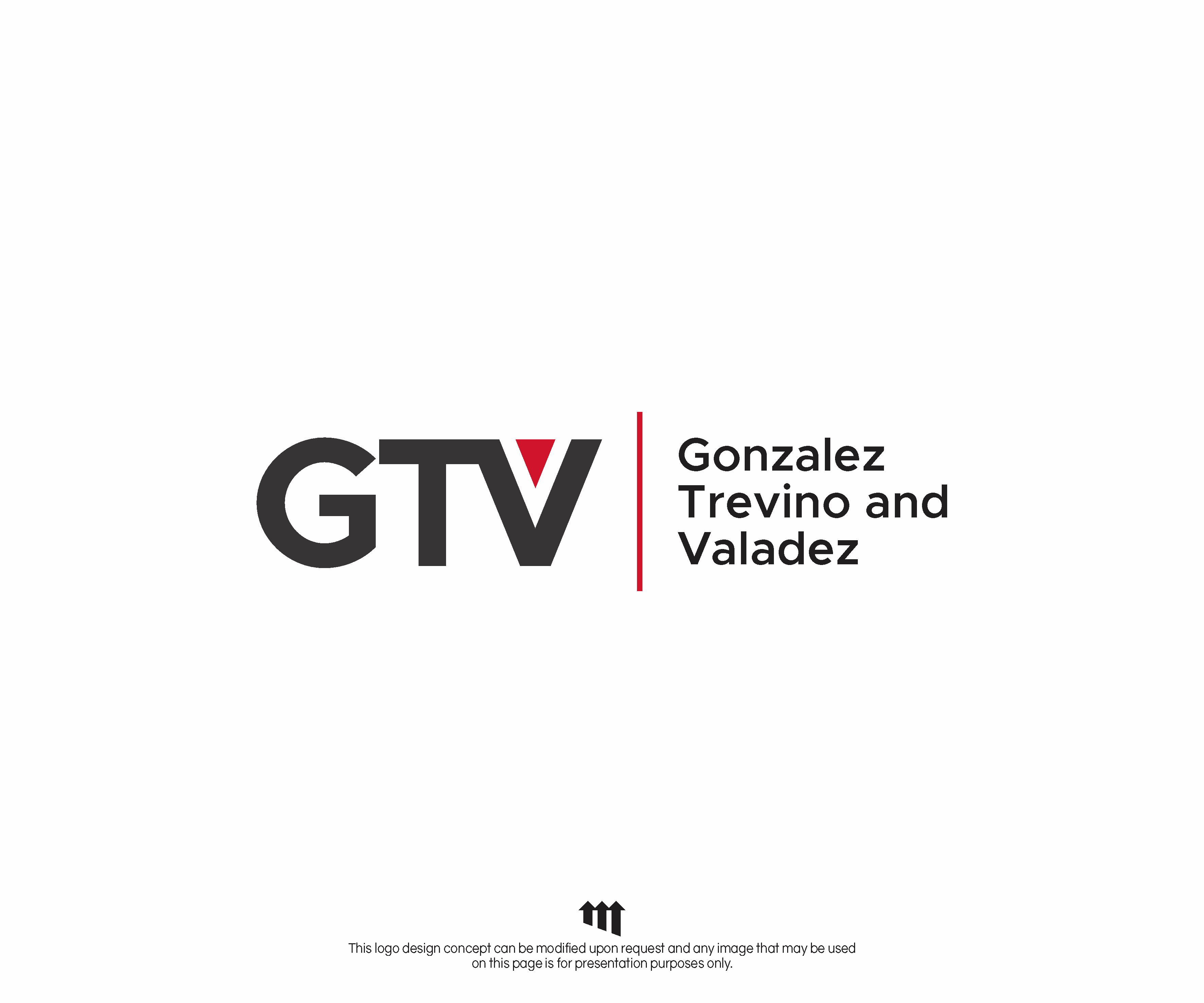 Logo Design by MBARO for Gonzalez, Trevino & Valadez, PLLC | Design #36725052