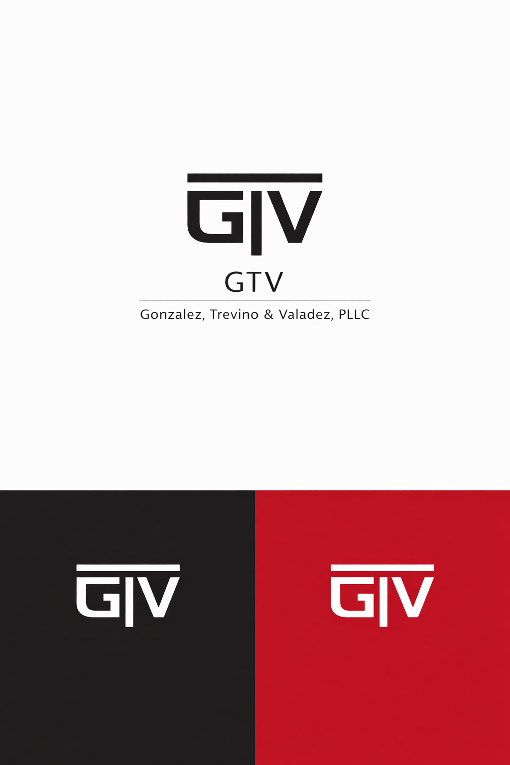 Logo Design by Minang Art_Studio for Gonzalez, Trevino & Valadez, PLLC | Design #36724039