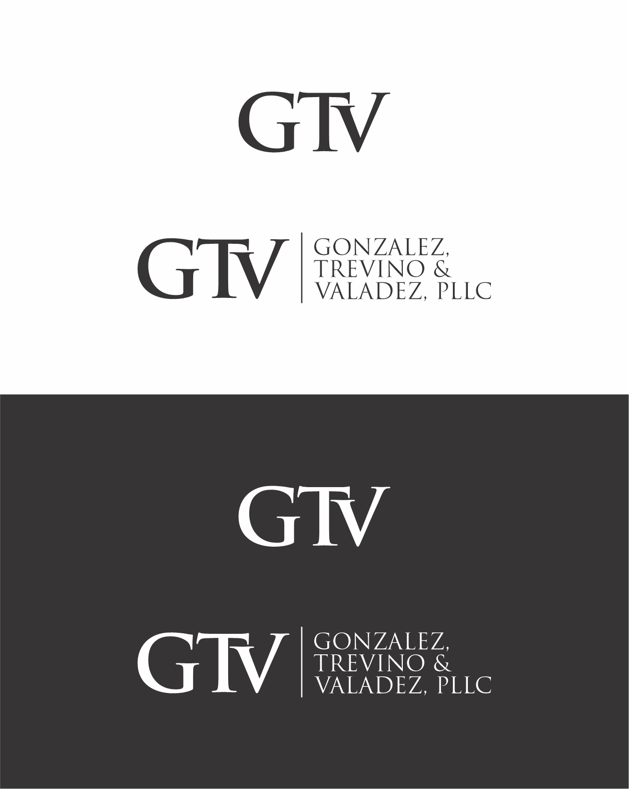 Logo Design by jssaan for Gonzalez, Trevino & Valadez, PLLC | Design #36691398