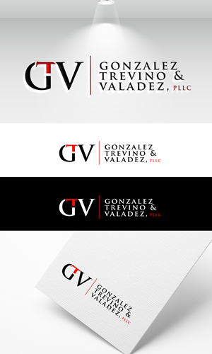 Logo Design by UMBRA Designs for Gonzalez, Trevino & Valadez, PLLC | Design: #36689413