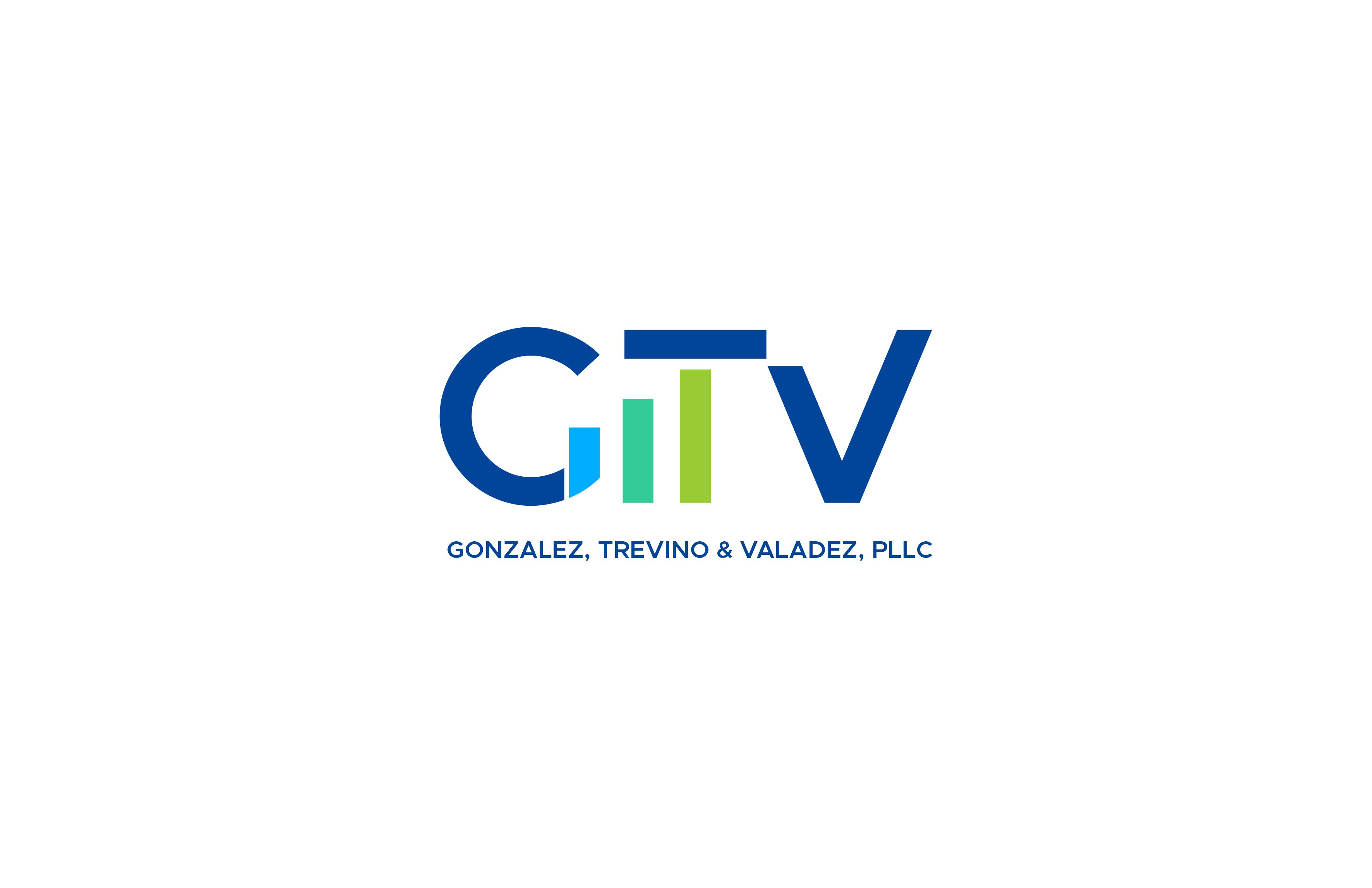 Logo Design by RAN MEI JS for Gonzalez, Trevino & Valadez, PLLC | Design #36689422