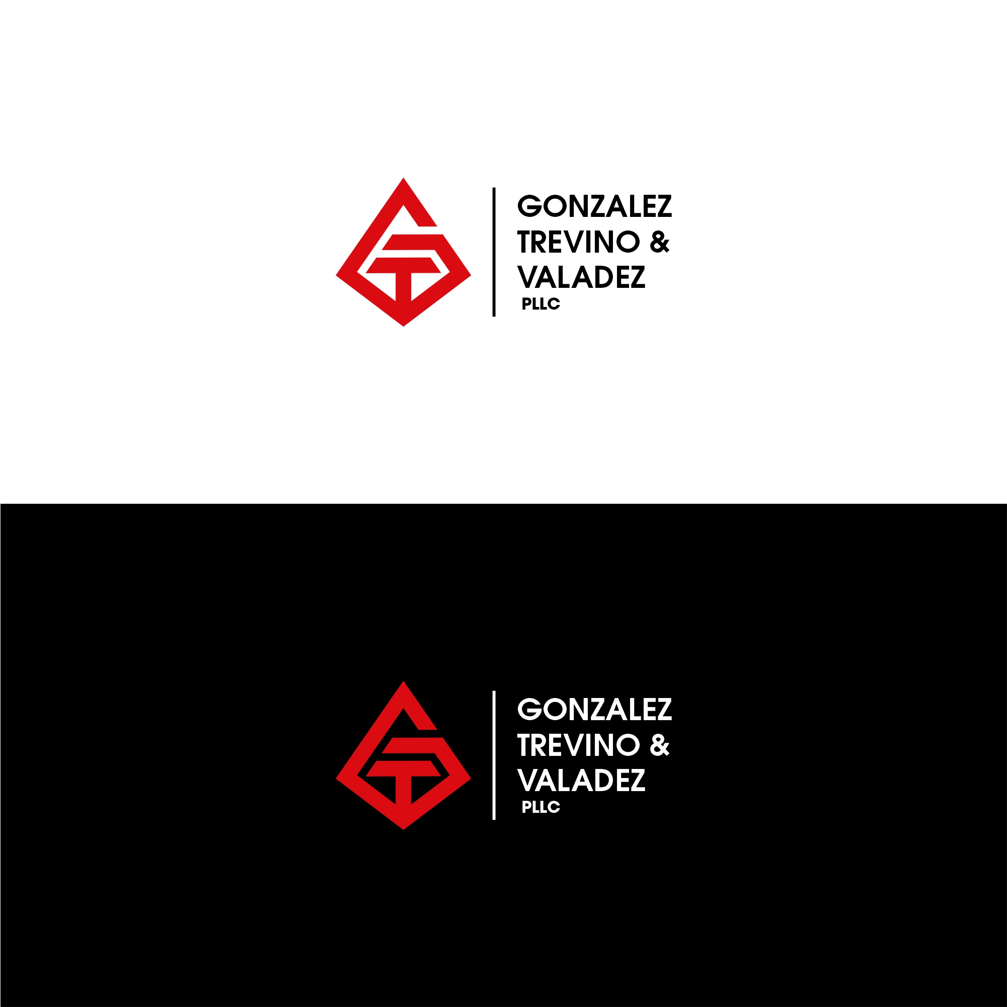 Logo Design by MagicalMysteryCat for Gonzalez, Trevino & Valadez, PLLC | Design #36723219