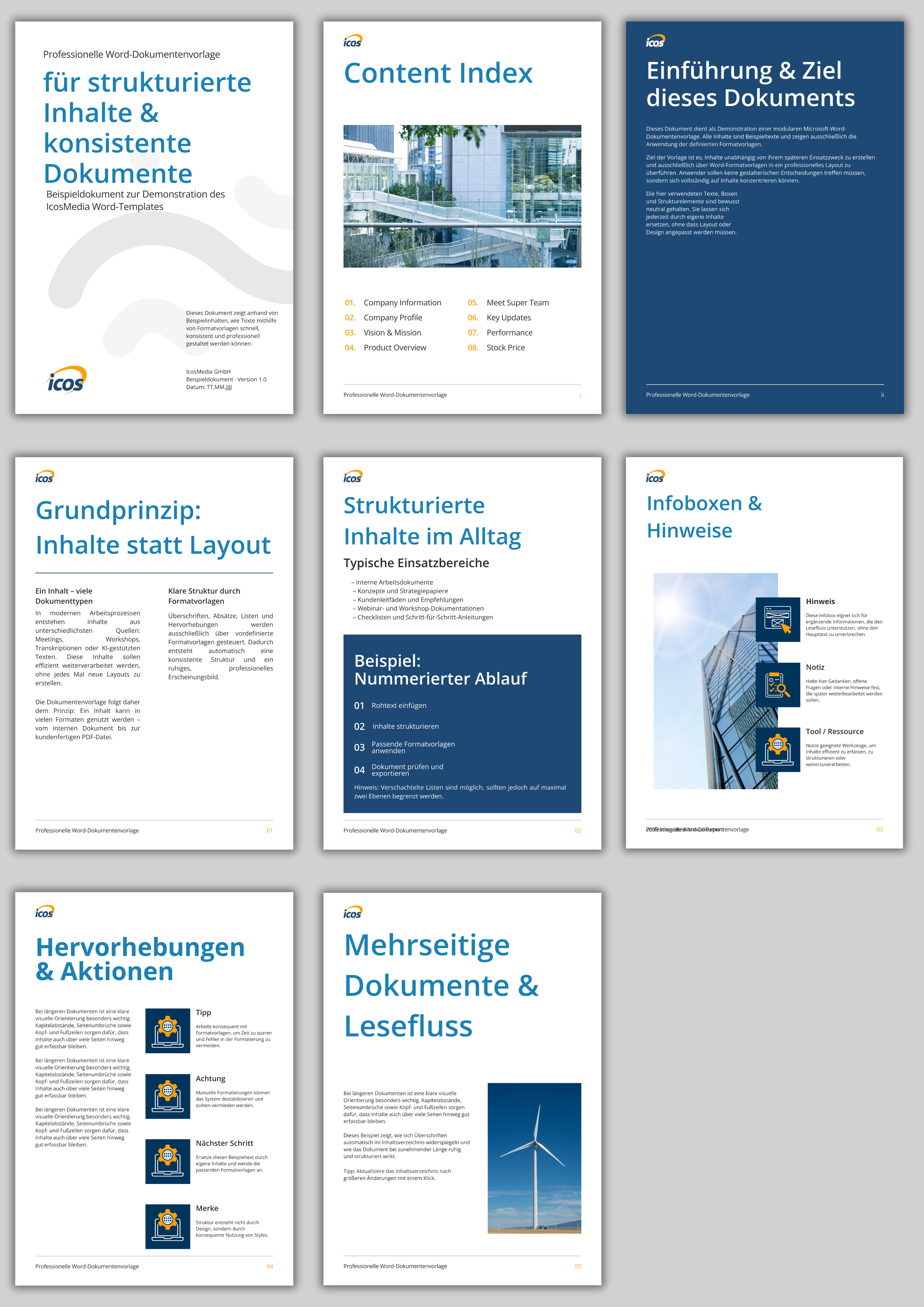 Word Template Design by Custom A for this project | Design #36694815