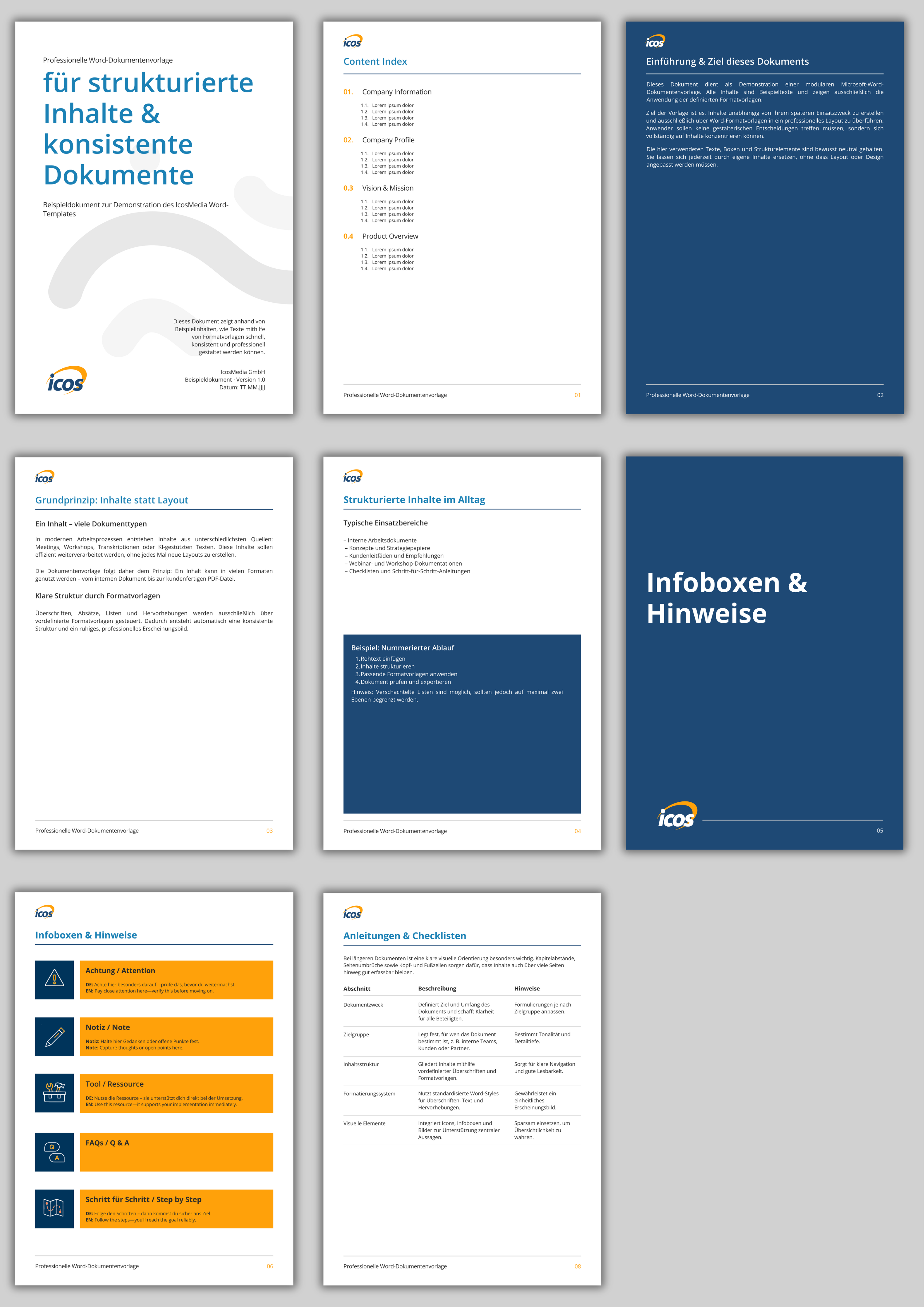 Word Template Design by Custom A for this project | Design #36702434