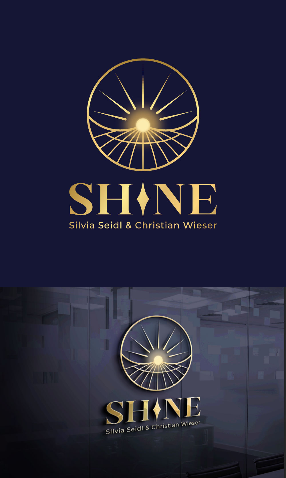 Logo Design by loveqis for SHINE | Silvia Seidl & Christian Wieser GesbR | Design #36695142