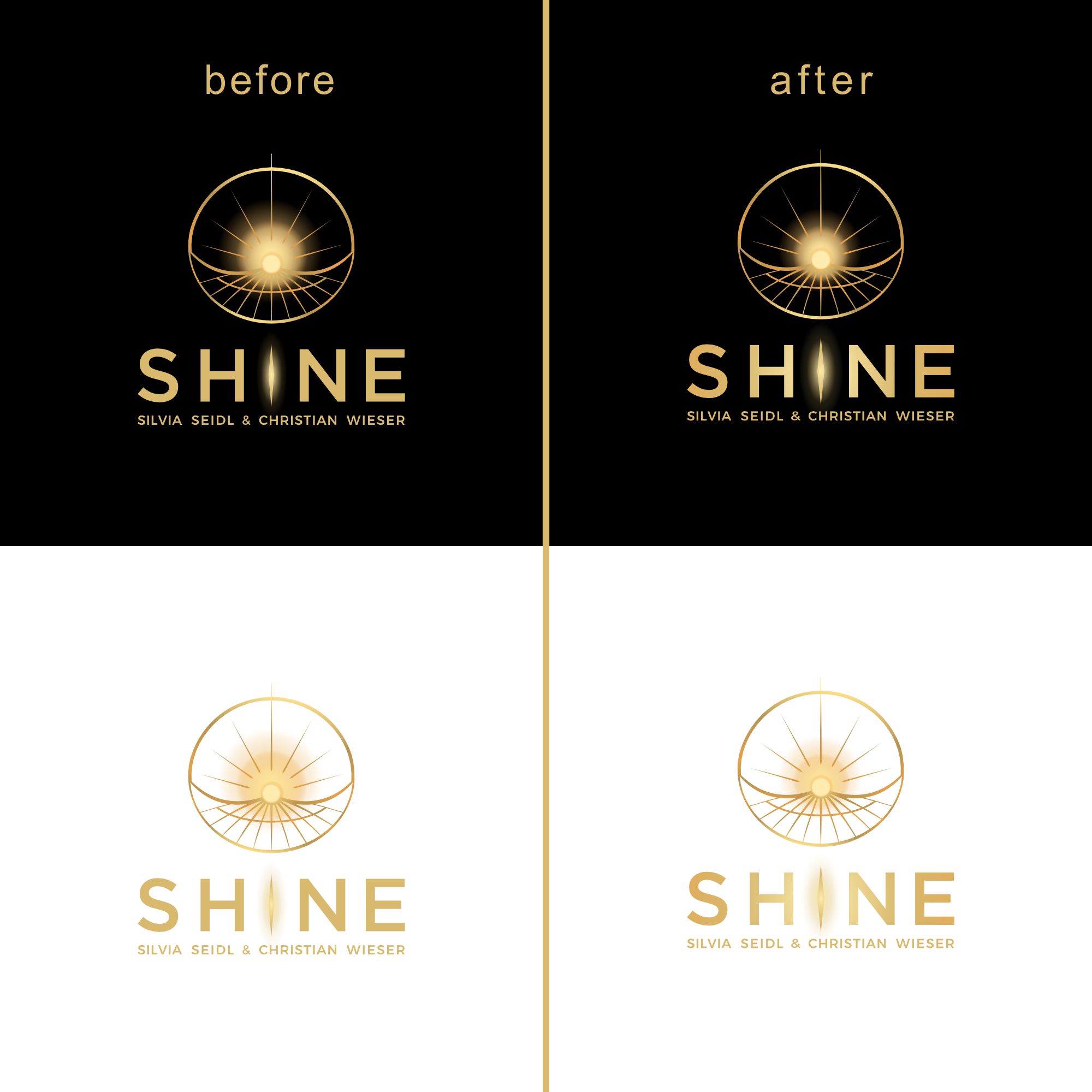 Design de Logo par hidro pour SHINE | Silvia Seidl & Christian Wieser GesbR | Design #36703057