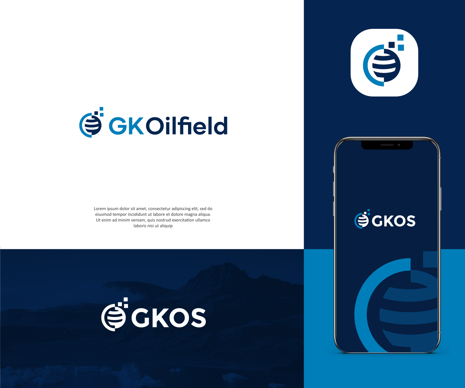 Diseño de Logo por ThiagoB para GeoKimika Oil & Gas | Diseño #36694123