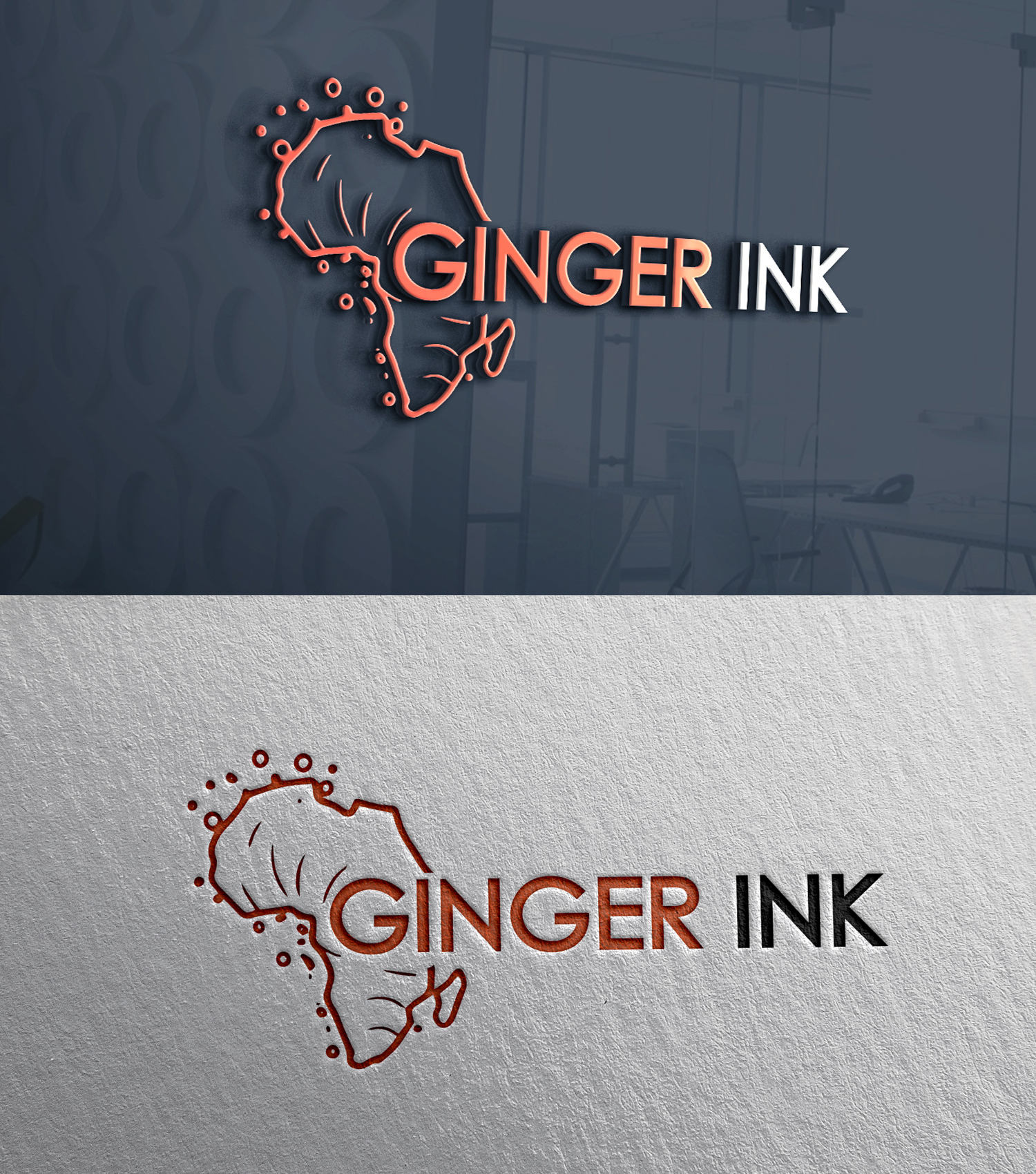 Logo Design by 24ksunny for Ginger Ink Films Africa | Design #36707546