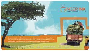 Logo-Design von FQ Designs für Ginger Ink Films Africa | Design: #36713012