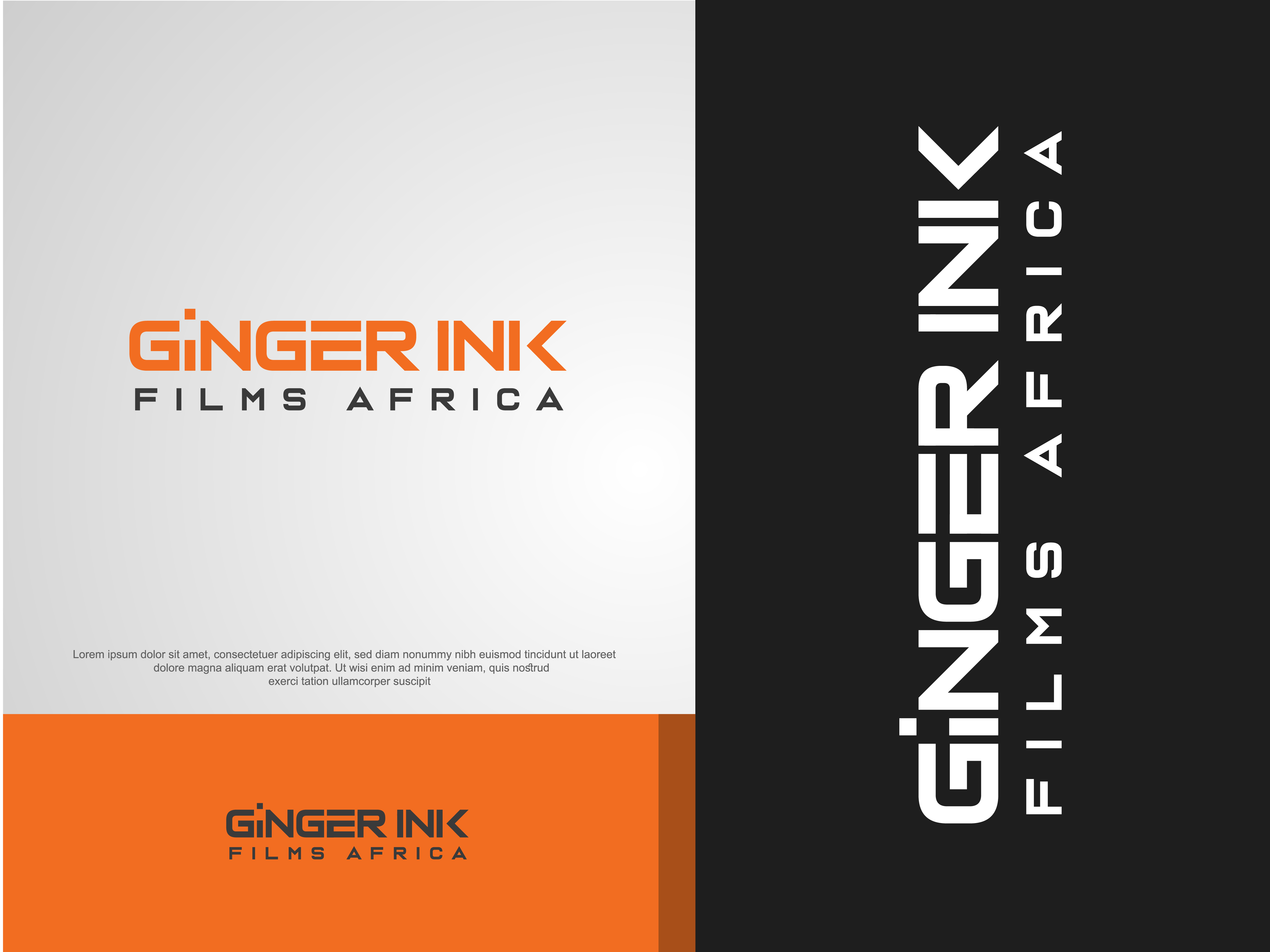Logo Design by AbrinaDesign for Ginger Ink Films Africa | Design #36707666