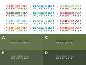 Logo-Design von AbrinaDesign für Ginger Ink Films Africa | Design: #36759202