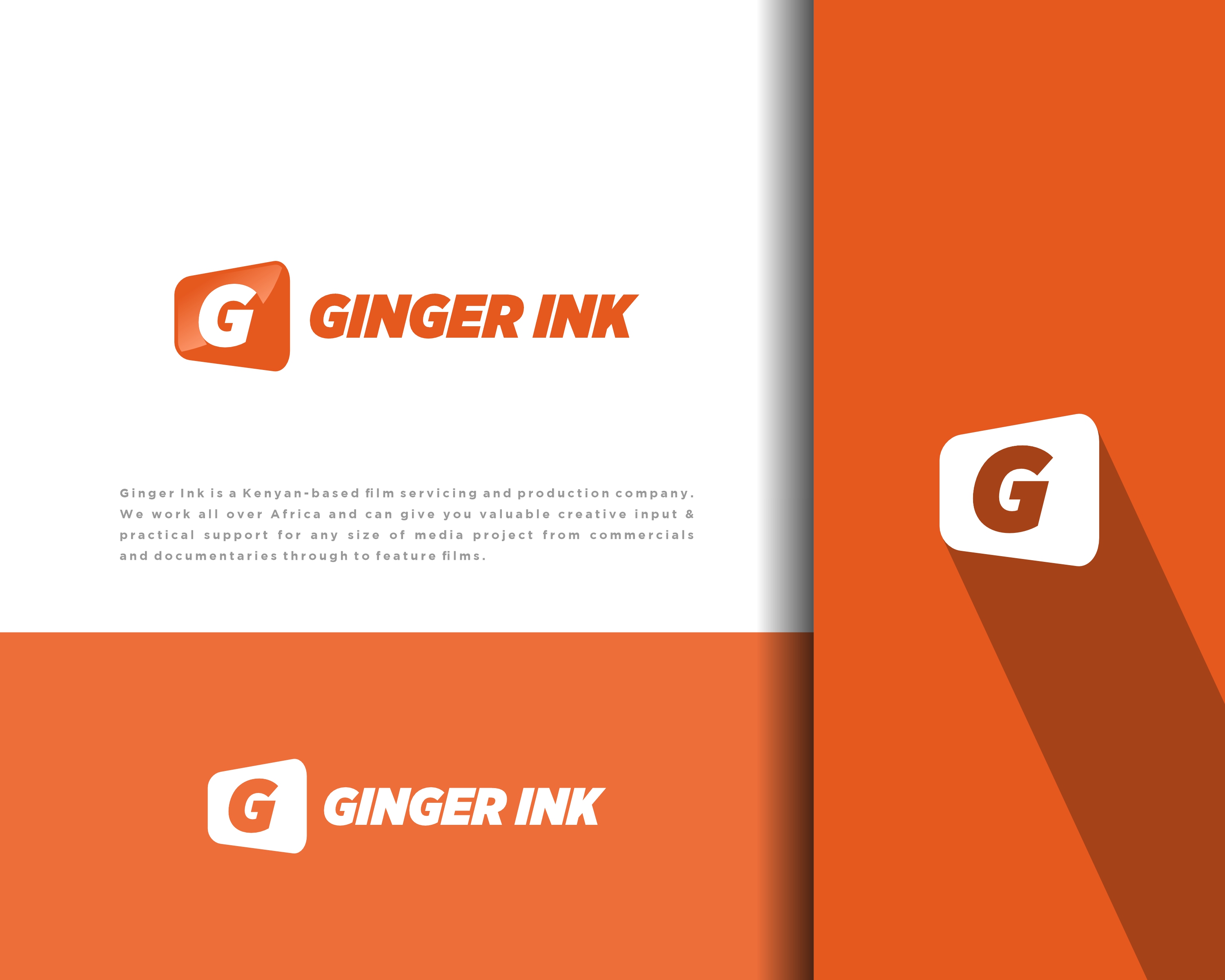 Logo-Design von 37arts für Ginger Ink Films Africa | Design #36708719