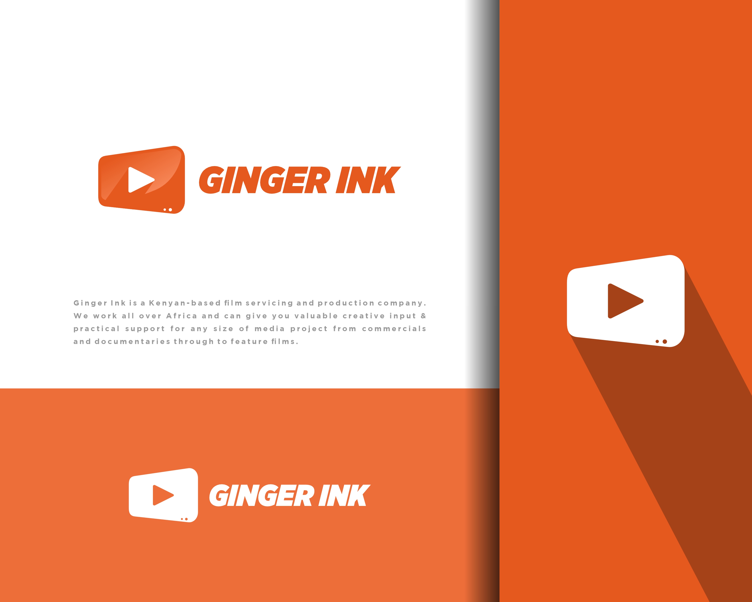 Logo-Design von 37arts für Ginger Ink Films Africa | Design #36725832