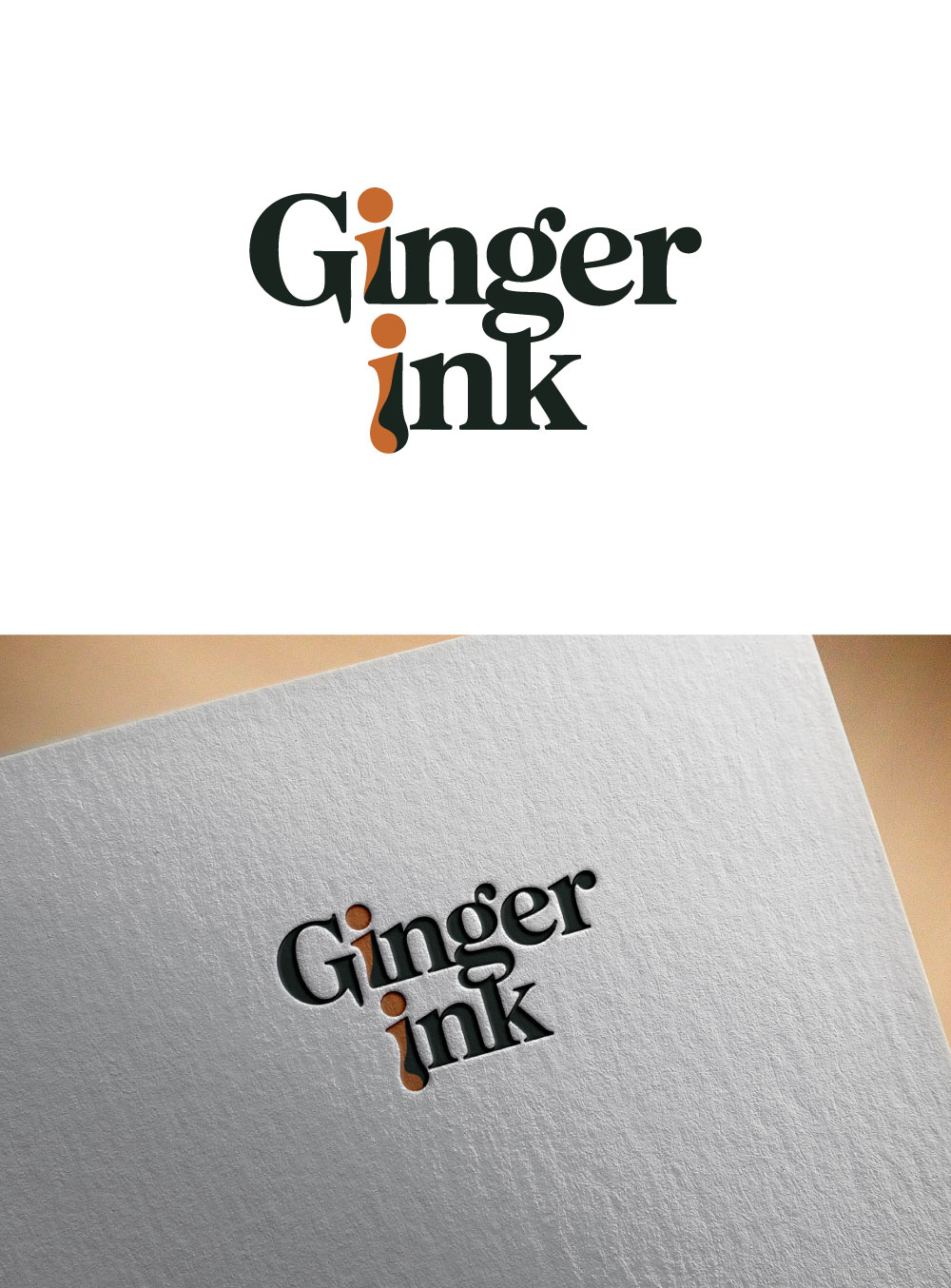 Logo Design by KING JM for Ginger Ink Films Africa | Design #36708647