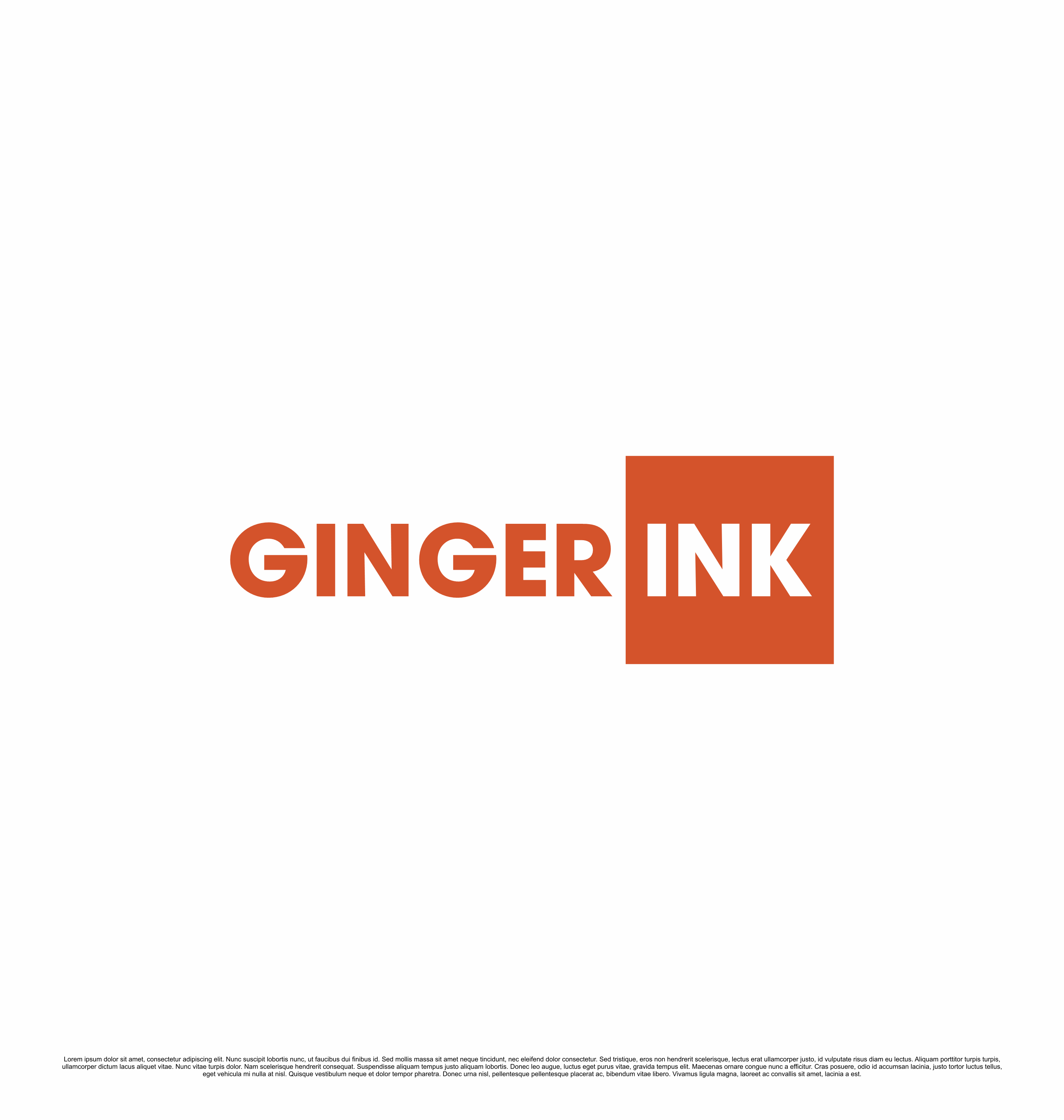 Logo-Design von saesean für Ginger Ink Films Africa | Design #36716601