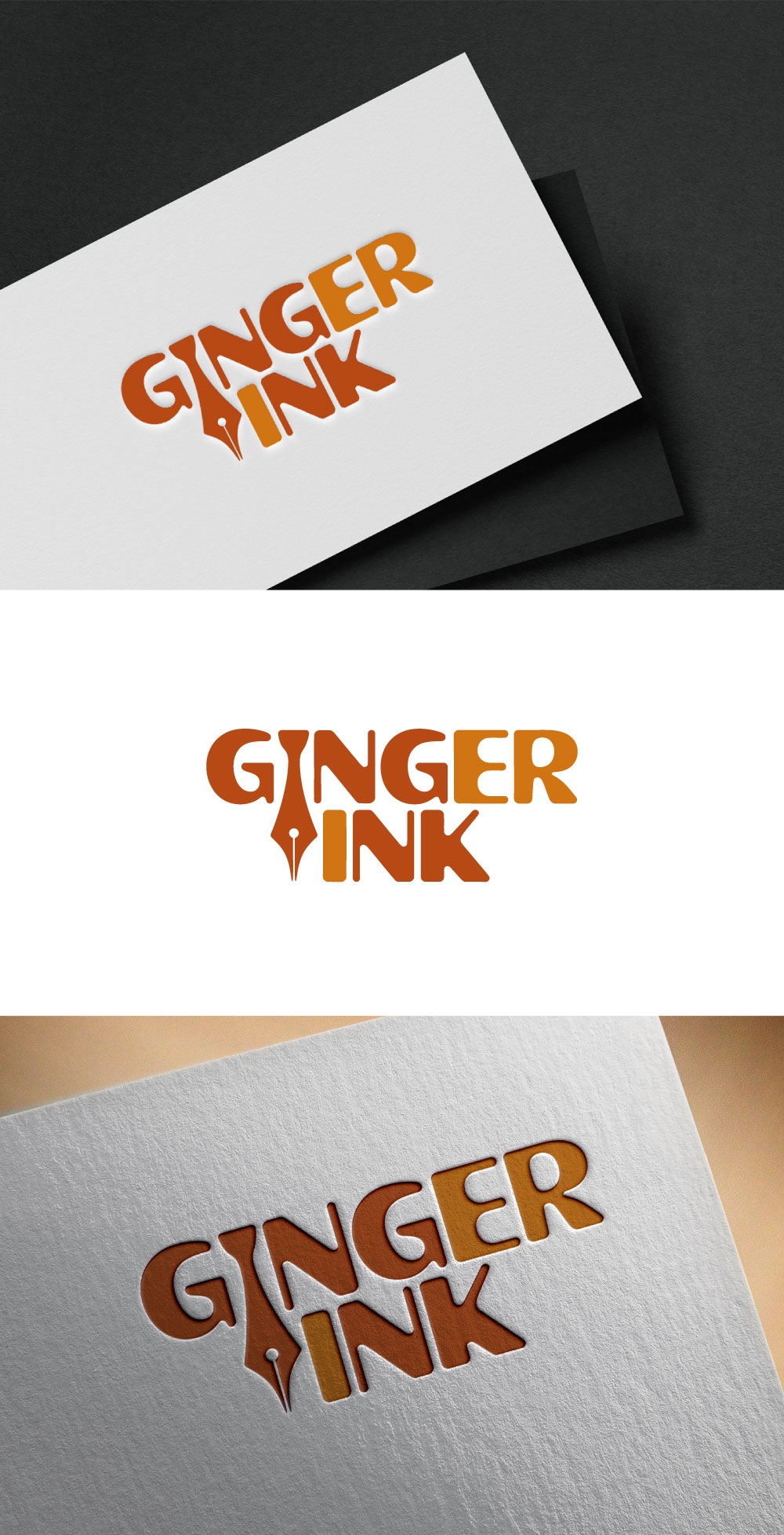 Diseño de Logo por DesignVerse777 para Ginger Ink Films Africa | Diseño #36717909