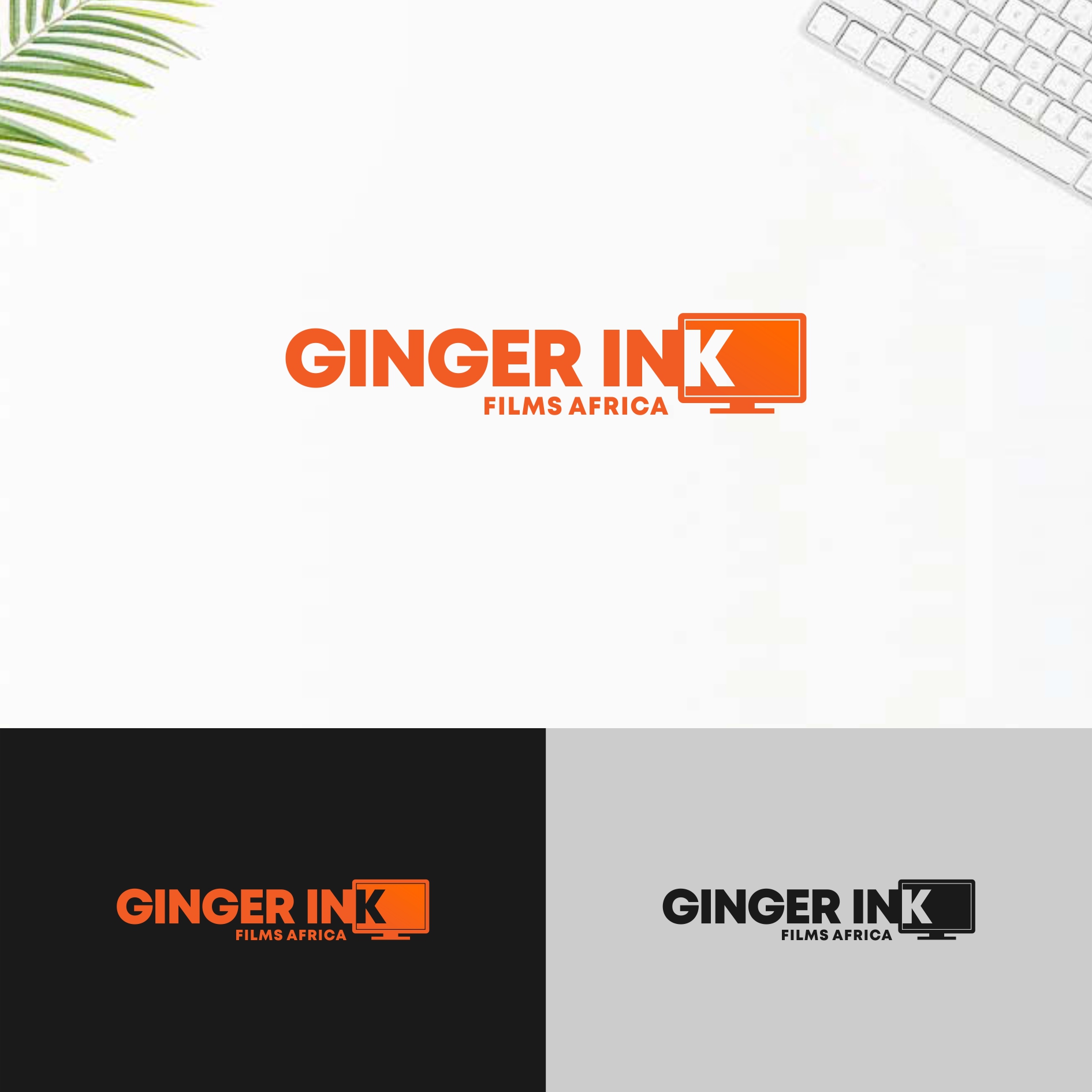 Diseño de Logo por Abici para Ginger Ink Films Africa | Diseño #36751462