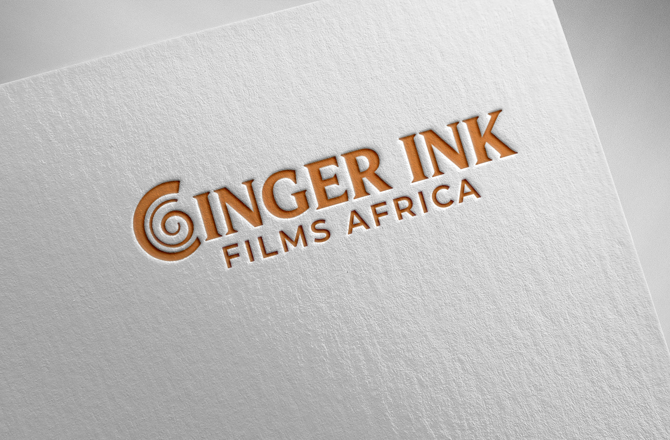 Diseño de Logo por Pilot_DesignR™ para Ginger Ink Films Africa | Diseño #36705004