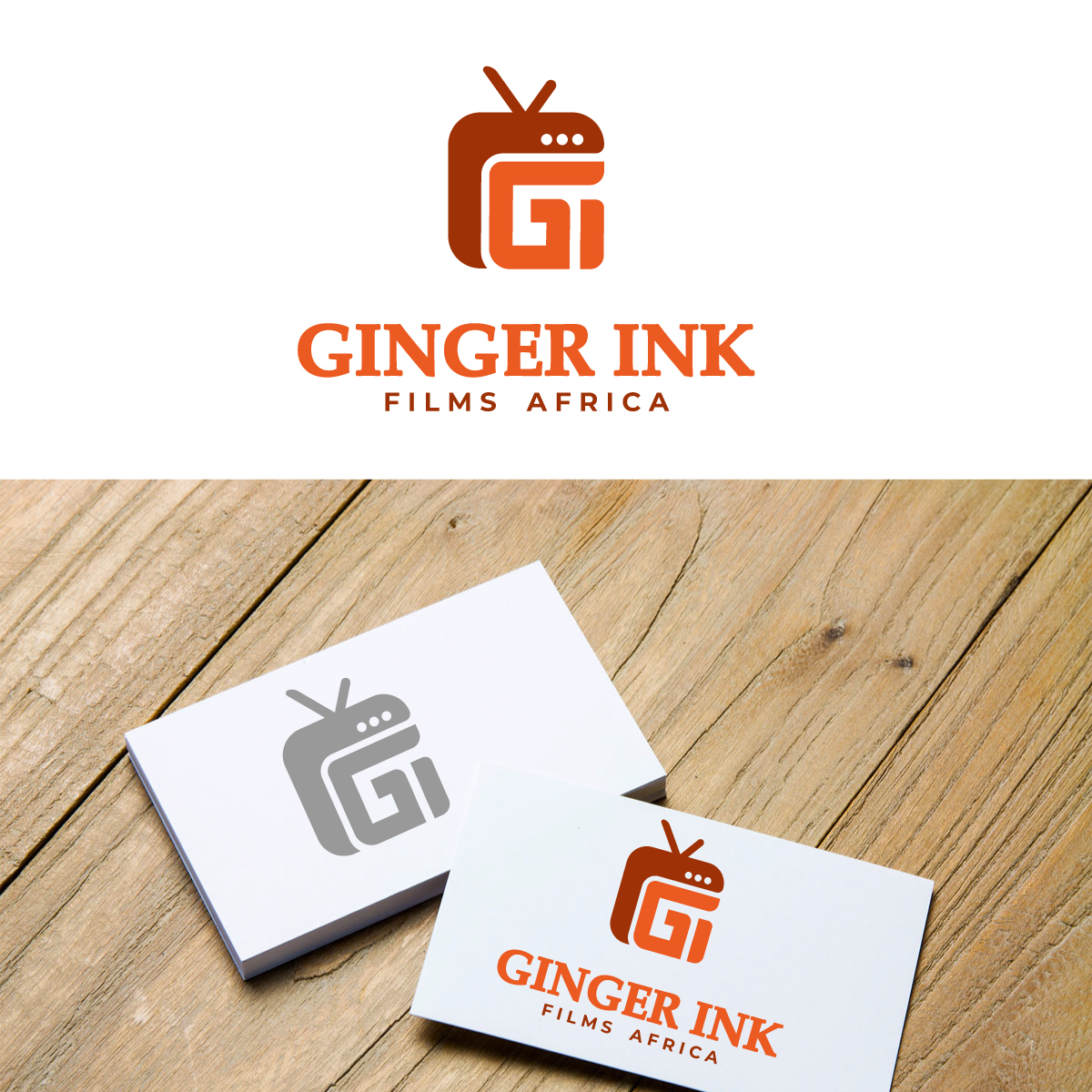 Diseño de Logo por dianagargaritza para Ginger Ink Films Africa | Diseño #36730287
