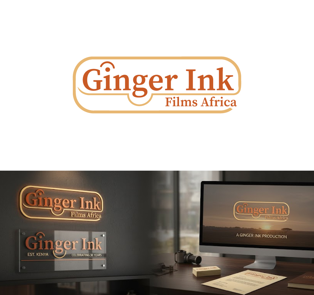 Logo Design by Denzie for Ginger Ink Films Africa | Design #36713081